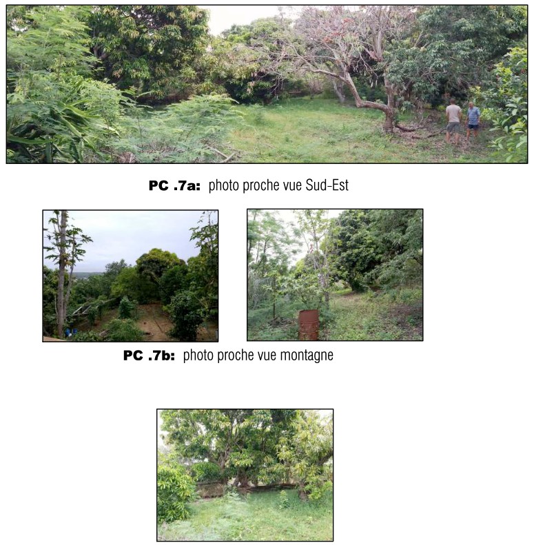 Vue du terrain à L'ETANG-SALE